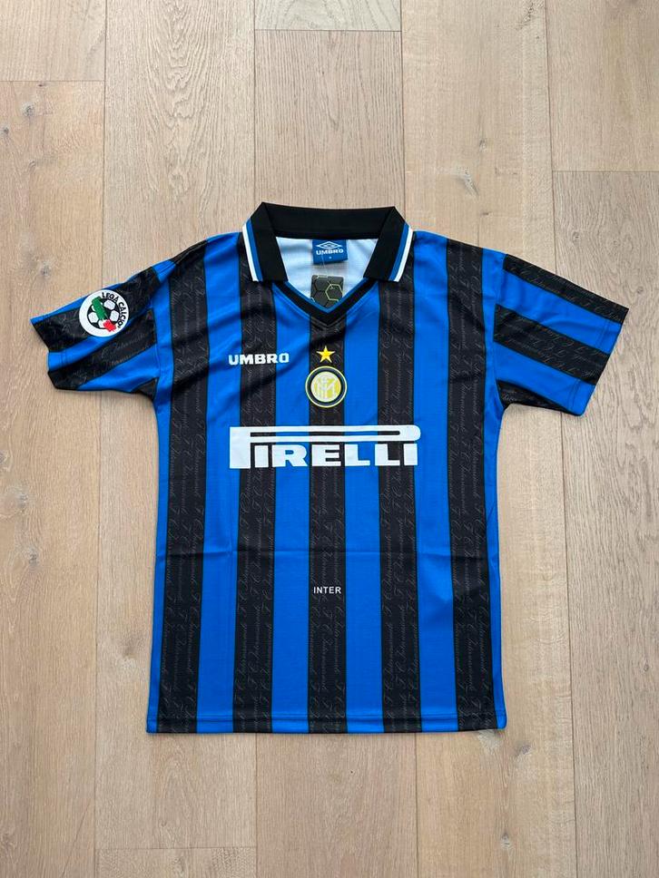 Inter Milan Ronaldo #10 - 1997/1998 Retro Shirt, Sport en Fitness, Voetbal, Nieuw, Shirt, Verzenden