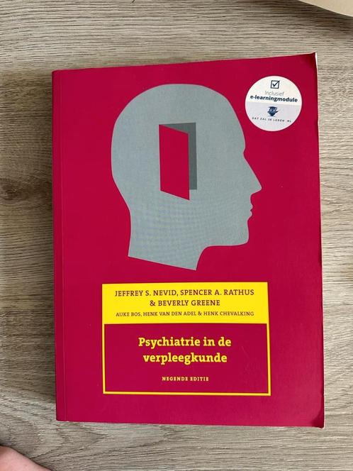 Jeffrey S. Nevid - Psychiatrie in de verpleegkunde, Boeken, Schoolboeken, Zo goed als nieuw, Nederlands, Overige niveaus, Ophalen of Verzenden
