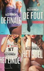 Elle Kennedy,  Off Campus serie, de deal, de finale, Boeken, Ophalen of Verzenden, Zo goed als nieuw, Nederland