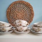 Royal Doulton 'Hamilton', 6 soepkommen met schotels, Ophalen of Verzenden