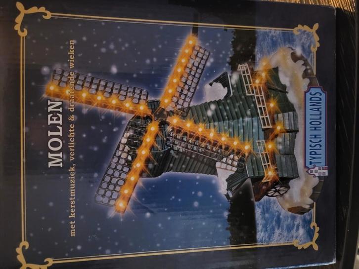 Typisch hollands molen, Diversen, Kerst, Zo goed als nieuw, Ophalen