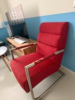 Stoel fauteuil, Gebruikt, 75 tot 100 cm, Ophalen of Verzenden, Stof