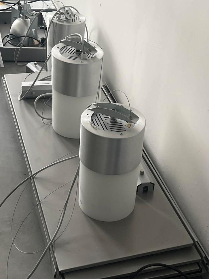 Moderne Cilinder Lampen Set, Huis en Inrichting, Lampen | Hanglampen, Ophalen of Verzenden