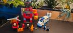 Stoere vintage Lego Duplo Brandweer- en Politieset, Ophalen of Verzenden, Gebruikt, Duplo