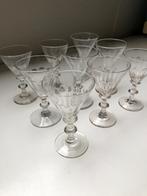 Antieke 19e eeuwse glaasjes, Ophalen of Verzenden