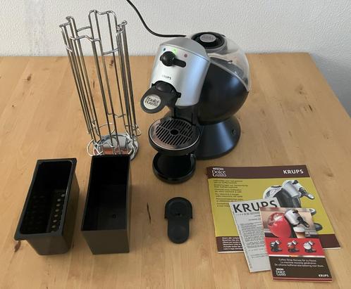 Nescafé Dolce Gusto Krups KP2000 koffiecupmachine + extra's, Witgoed en Apparatuur, Koffiezetapparaten, Gebruikt, Koffiepads en cups