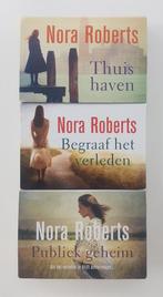 3x Dwarsligger Nora Roberts oa. Publiek Geheim, Thuishaven, Ophalen of Verzenden, Gelezen, Nora Roberts