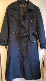Maura Trenchcoat - Maat 42 44 - marine blauwe, Kleding | Dames, Jassen | Zomer, Blauw, Maat 42/44 (L), Ophalen of Verzenden, Zo goed als nieuw