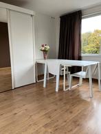 Eettafel wit, Ophalen, Gebruikt, 50 tot 100 cm, Vijf personen of meer