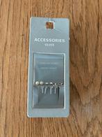 Oorbellen knopjes Sterling zilver, Verzenden, Nieuw, Zilver, Oor- of Traguspiercing