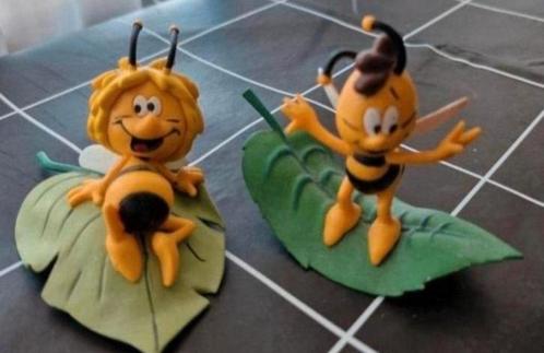 Twee poppetjes Maja en Willie de Bij, Verzamelen, Poppetjes en Figuurtjes, Zo goed als nieuw, Ophalen of Verzenden