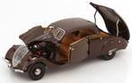 Peugeot 402 Eclipse 1937 Chocolate Bruin 1:18 Norev, Www.norev.fr, Auto, Norev, Ophalen of Verzenden