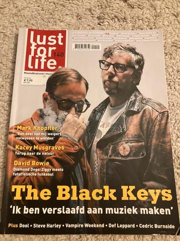 LUST FOR LIFE Black Keys MARK KNOPFLER Steve Harley DOOL beschikbaar voor biedingen