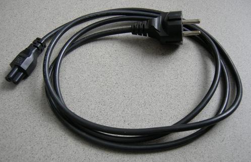 Apparaatsnoer C5, Stroomkabel, Schuko male/C5 female. (1x)., Computers en Software, Pc- en Netwerkkabels, Zo goed als nieuw, Ophalen of Verzenden
