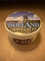 Vintage Rosenberg Amsterdam Holland Chocolates Blik, Ophalen of Verzenden, Gebruikt