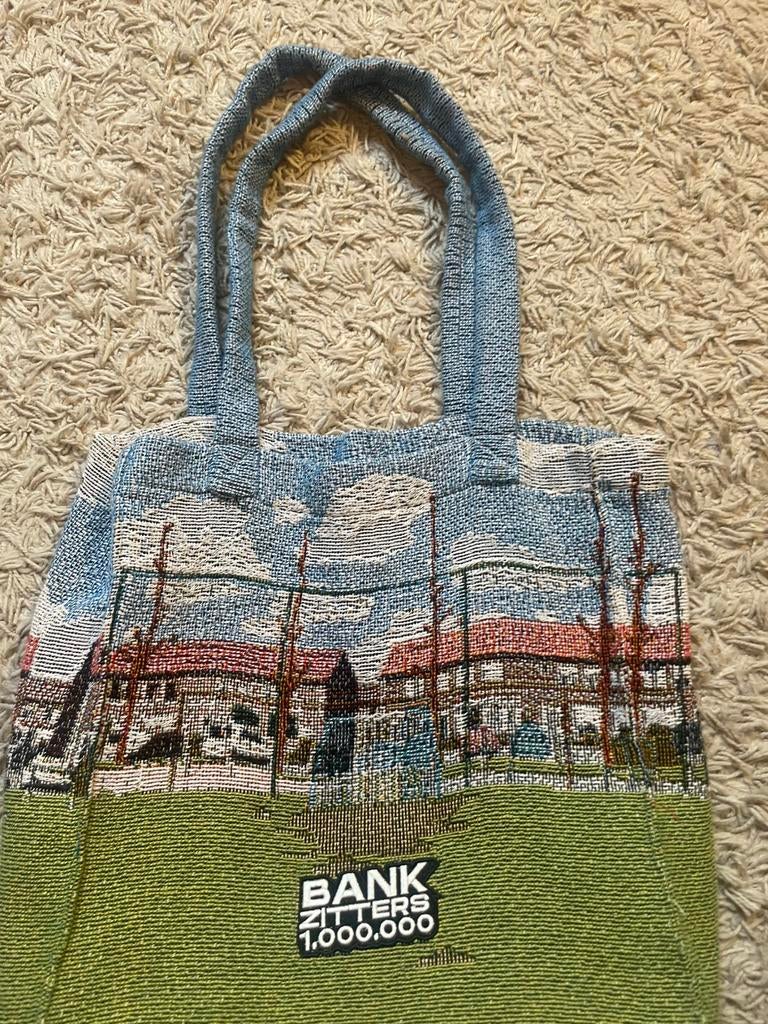 Bankzitters tas, Sieraden, Tassen en Uiterlijk, Ophalen of Verzenden, Zo goed als nieuw, Overige kleuren, Overige typen