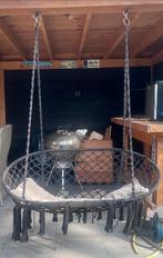 Hangbank met kussen, Tuin en Terras, Ophalen of Verzenden, Zo goed als nieuw, Hout