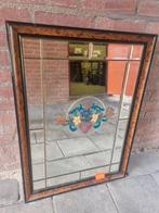 Spiegel in Loodraam Stijl, Huis en Inrichting, Woonaccessoires | Spiegels, Gebruikt, 100 tot 150 cm, Ophalen of Verzenden, Rechthoekig