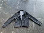 Ai & Ko Zwart Denim Jack Maat 176, Ophalen of Verzenden, Zo goed als nieuw, Jas, Meisje