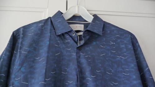 Blouse Cast Iron - L, Kleding | Heren, Overhemden, Nieuw, Halswijdte 41/42 (L), Blauw, Ophalen of Verzenden