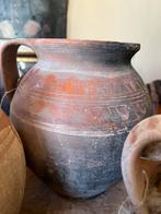 Oude aardewerk kruik - Mentha Brocante, Ophalen of Verzenden