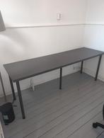 2 grijze bureau's ikea, Ophalen, In hoogte verstelbaar