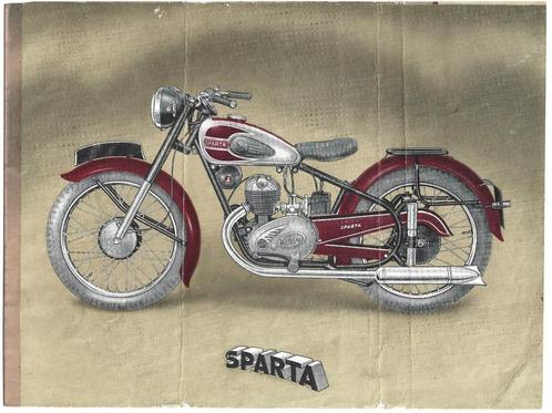 Sparta 200 Sparta 125 folder motor (SP69), Motoren, Handleidingen en Instructieboekjes, Overige merken, Verzenden