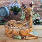 Michel Caugant Terrine - Hert, Antiek en Kunst, Ophalen of Verzenden