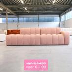 showroommodeluitverkoop 4x6 sofa – HOGE KORTINGEN 20-70%, Huis en Inrichting, Banken | Complete zithoeken, Ophalen, Zo goed als nieuw