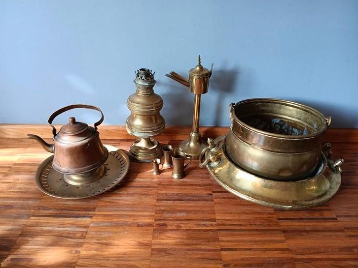 Lot koper, Antiek en Kunst, Antiek | Koper en Brons, Ophalen of Verzenden