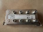 Hirschmann AFC 1861 6-voudige multitap met doorvoer AFC1861, Ophalen of Verzenden, Zo goed als nieuw
