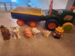 Fisher price boerderij tractor met geluiden, Ophalen of Verzenden, Zo goed als nieuw