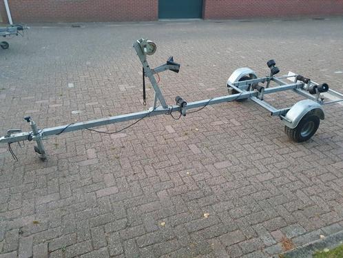 Boottrailer 550kg 4,10m, Watersport en Boten, Bootonderdelen, Gebruikt, Motorboot, Ophalen