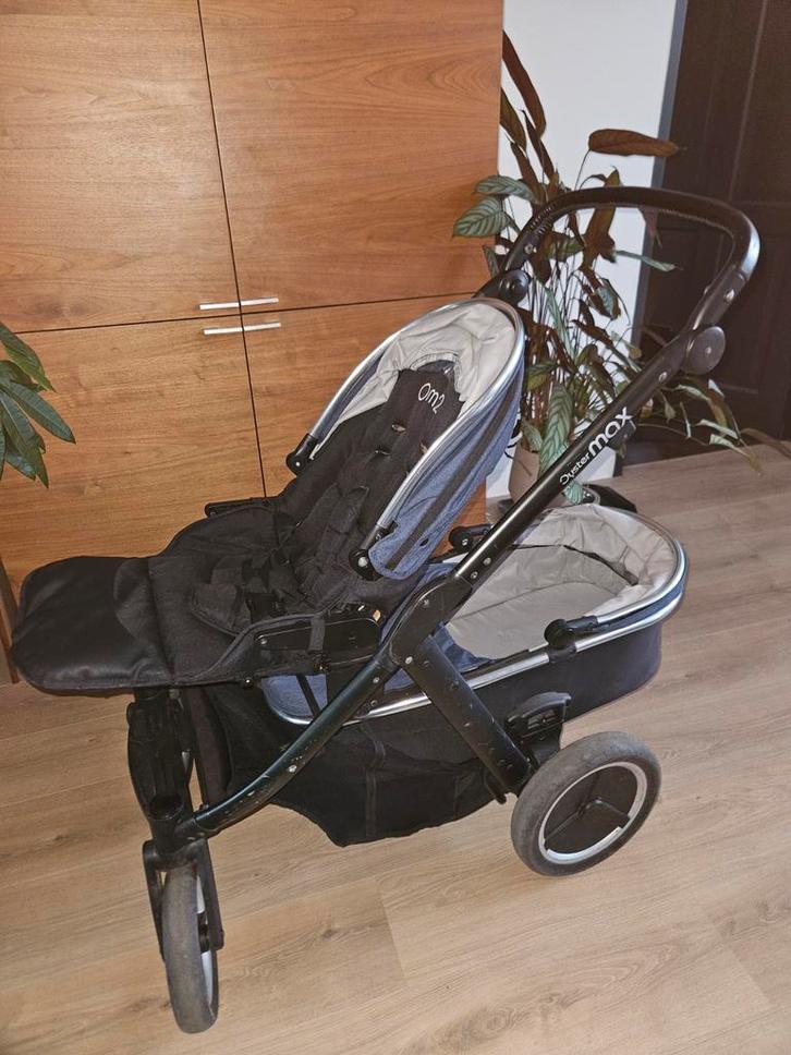 Oyster Max Duo Kinderwagen - Compleet!, Kinderen en Baby's, Buggy's, Gebruikt, Overige merken, Duomodel, Regenhoes, Verstelbare rugleuning