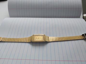 Vintage Seiko Dameshorloge Model 2C20-5830 Goud beschikbaar voor biedingen