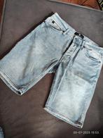 Jeans short,merk ashes to dvst  ,maat M . Smalle pijp ., Kleding | Heren, Ophalen of Verzenden, Zo goed als nieuw, Blauw, W32 (confectie 46) of kleiner