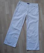 Witte broek mt 40 AJC linnen/katoen, Maat 38/40 (M), Verzenden, Wit, AJC