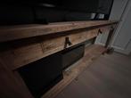 Zeer mooie grote sitetable kleur wit eik, Huis en Inrichting, Kasten | Dressoirs, Ophalen, 150 tot 200 cm, Eikenhout, Zo goed als nieuw