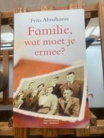 Frits Abrahams - Familie, wat moet je ermee?, Ophalen of Verzenden, Zo goed als nieuw, Nederland, Frits Abrahams