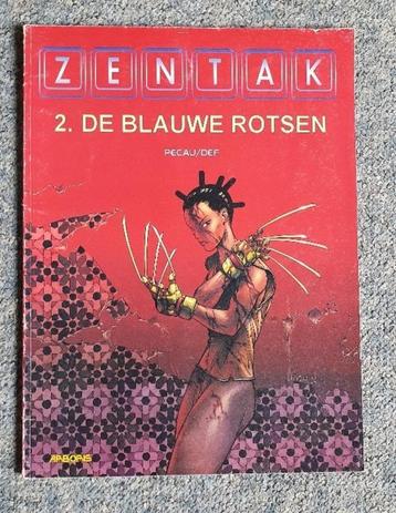Stripboek Zentak- deel 2 De blauwe rotsen beschikbaar voor biedingen