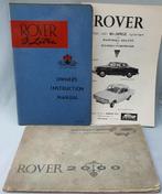 2 x Instructieboekje Rover 1960 en 1964, Auto diversen, Handleidingen en Instructieboekjes, Ophalen of Verzenden