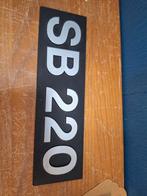 Daf sb 220 bordje auto embleem 6x20,5cm (194), Verzamelen, ., Ophalen of Verzenden, Zo goed als nieuw, .