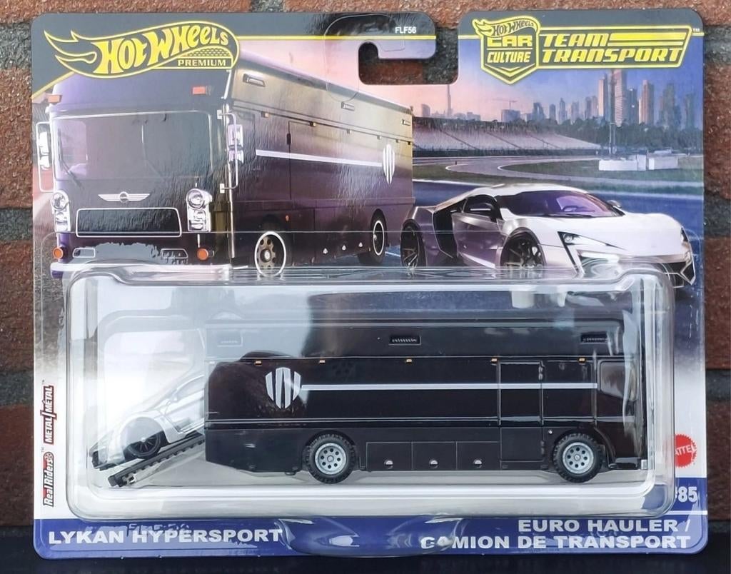 Hot Wheels Lykan Hypersport & Euro Hauler  nr 85, Auto, Diecast4fun.nl, 4731WE, Nieuw