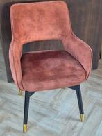 Vier eetkamerstoelen Lenno swivel Adore 24 Copper, Huis en Inrichting, Stoelen, Ophalen of Verzenden, Nieuw, Stof, Vier