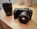 Canon EOS RP + Canon RF 24-105mm + Canon RF 50mm STM, Ophalen of Verzenden, Zo goed als nieuw, Canon