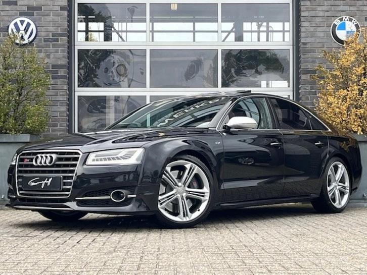 Audi S8 4.0 TFSI S8 Q. PL+ - SCH./KANT.DAK - BOSE - VOLL. HI, Auto's, Audi, Bedrijf, S8, 360° camera, 4x4, ABS, Adaptive Cruise Control