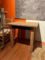 Eettafeltje 80x80 cm, Huis en Inrichting, Tafels | Eettafels, Ophalen, Gebruikt, 50 tot 100 cm, Vierkant
