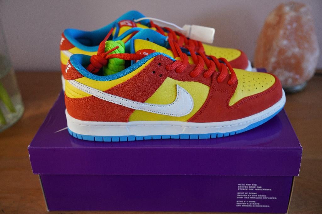 Nike SB Dunk Low Pro Habanero Bart Simpson, Ophalen, Overige kleuren, Nike, Nieuw