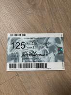 Ajax - Inter ticket 12-11-2002, Verzamelen, Sportartikelen en Voetbal, Ophalen of Verzenden