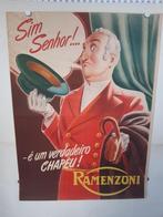 Originele Poster voor Ramenzoni Hoeden Chapeau, Verzenden, A1 t/m A3, Reclame, Rechthoekig Staand